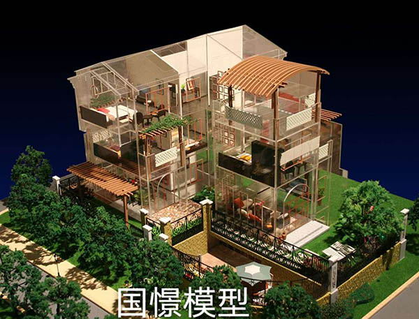 太白县建筑模型