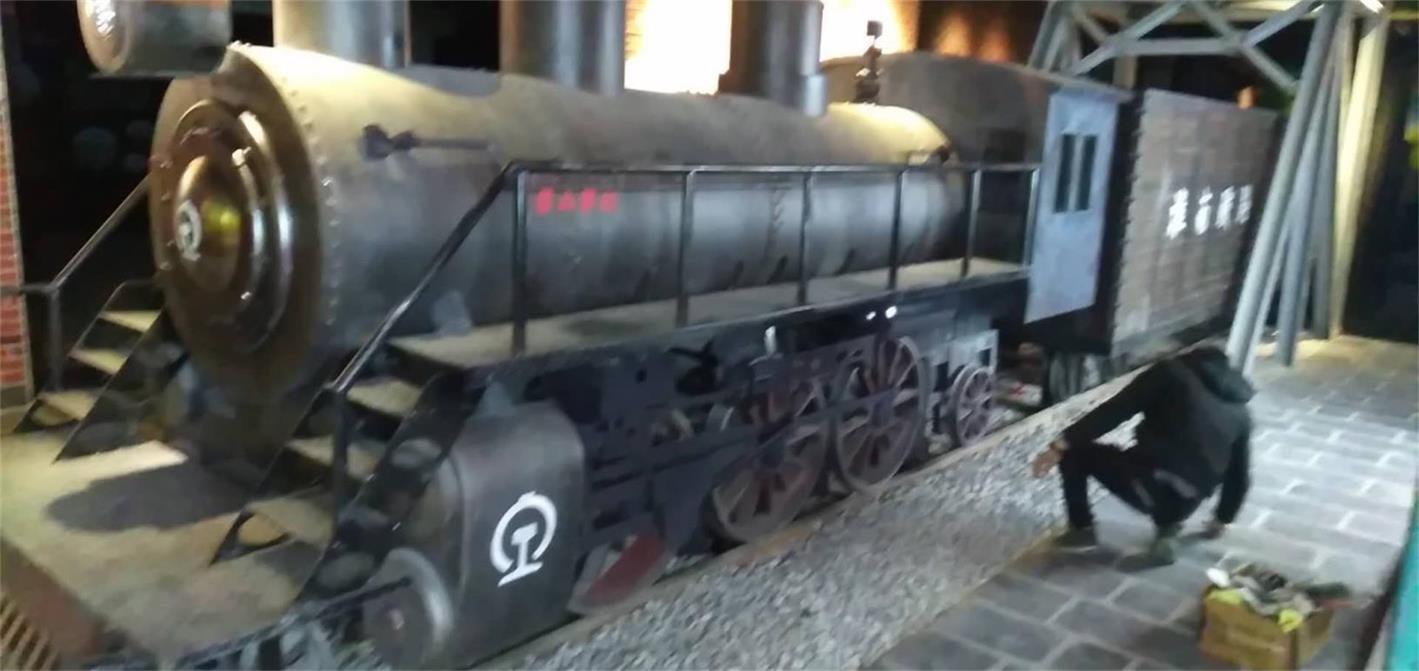 太白县蒸汽火车模型