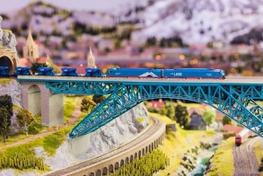 太白县桥梁模型
